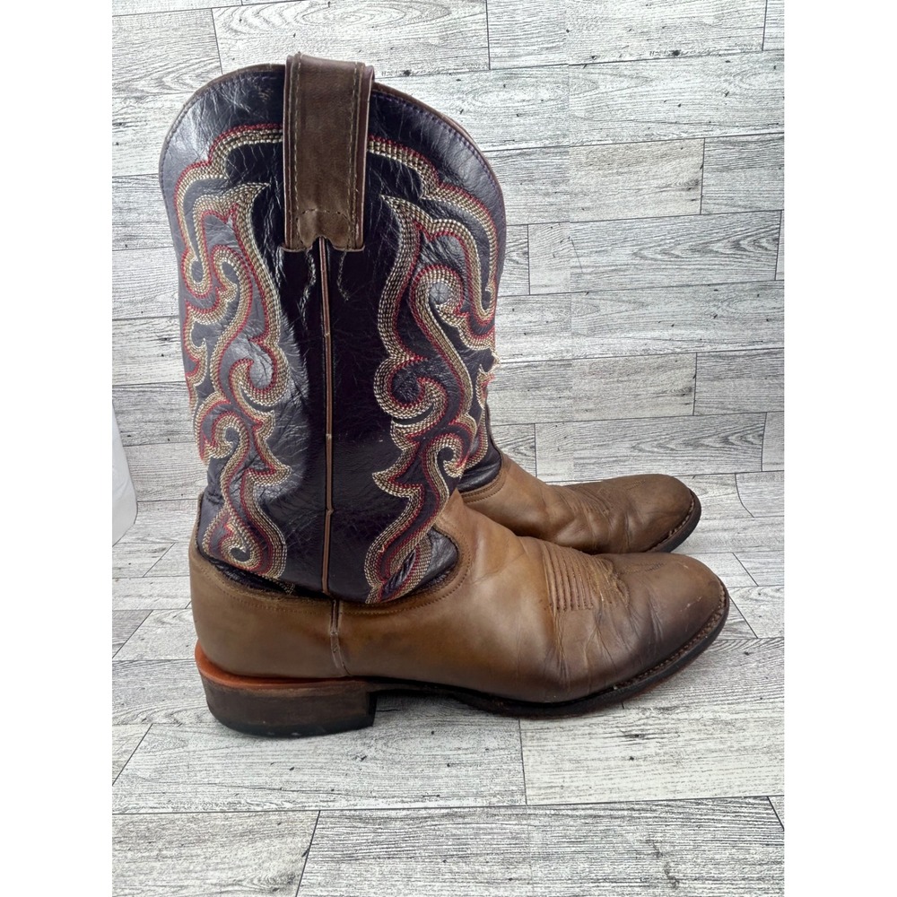 Nocona Boots Mens Leather Cowboy Western Boots Br… - image 7